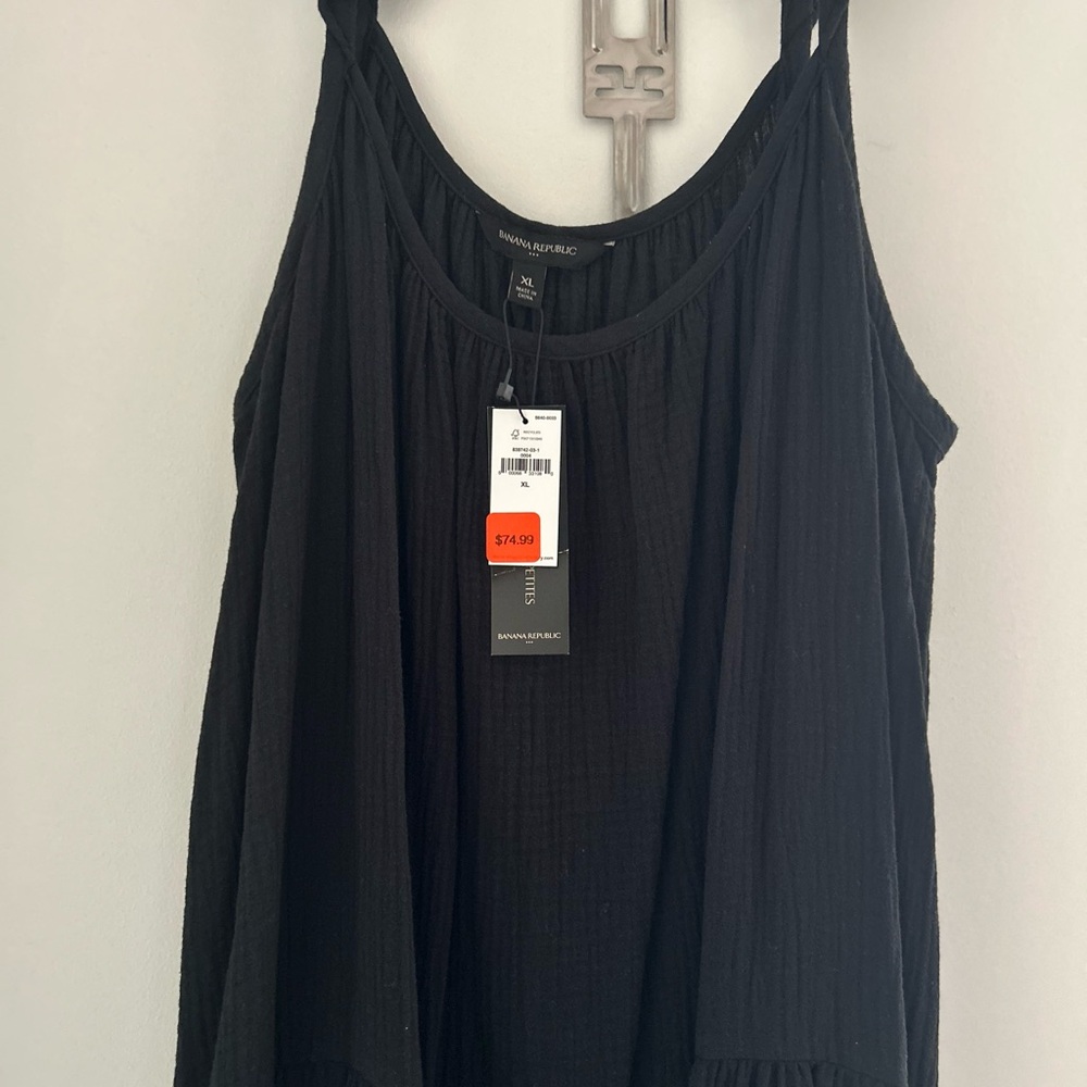 Banana Republic Black Maxi Dress